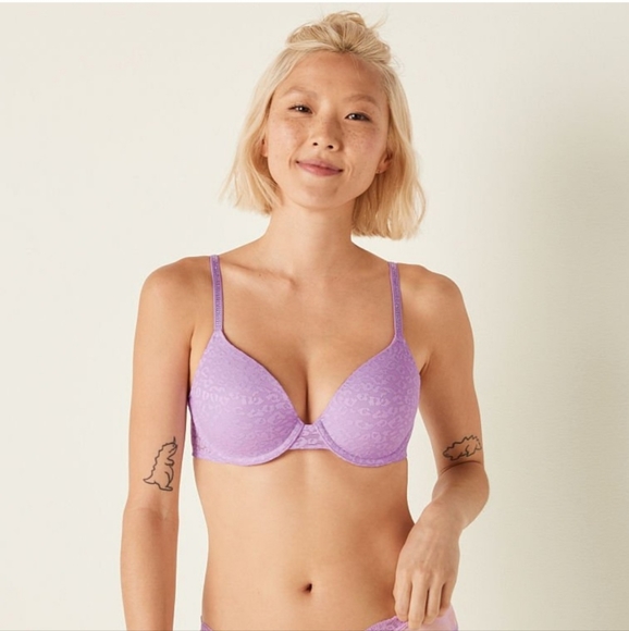 PINK wear everywhere T-shirt bra size 36DDD NWT - Picture 4 of 12